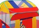 vidaXL Namiot do zabawy z 550 pilczkami, 123x120x126 cm