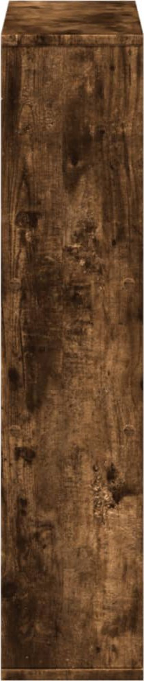 vidaXL Regal na ksiazki, przydymiony dab, 63x20x90 cm