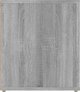 vidaXL Έπιπλο τηλεόρασης, γκρι δρυς Sonoma, 100x35x40 cm