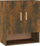 vidaXL Επιτοίχια ντουλάπα, καπνισμένη δρυς, 60x31x70 cm