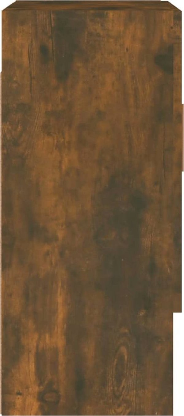 vidaXL Επιτοίχια ντουλάπα, καπνισμένη δρυς, 60x31x70 cm