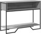 vidaXL Κονσόλα Τραπέζι, Γκρι Sonoma Δρυς, 100x35x74,5 εκ