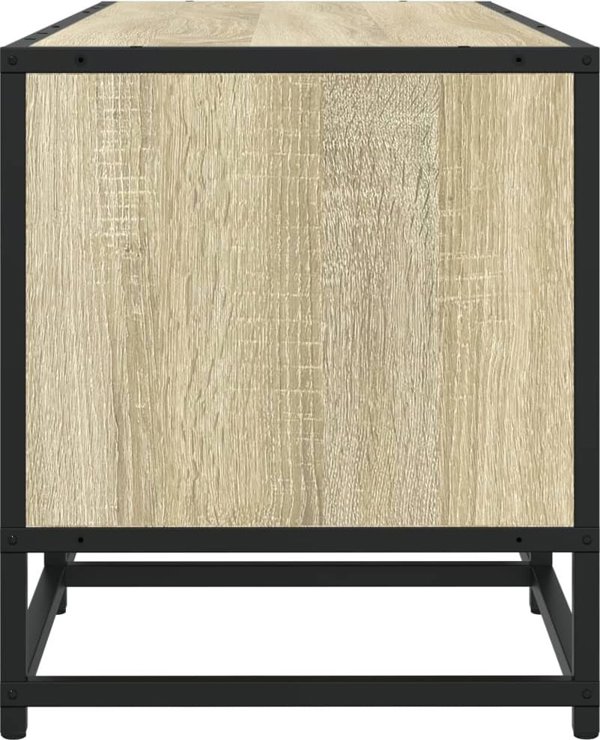 vidaXL Ντουλάπι τηλεόρασης, δρυς σονόμα, 100x35x41 cm