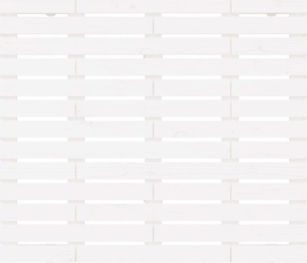 vidaXL Κεφαλάρι κρεβατιού, λευκό, 106x3x91,5 εκ, από μασίφ πεύκο