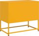 vidaXL Szafka pod telewizor, musztardowa, 68x39x60,5 cm, stalowa