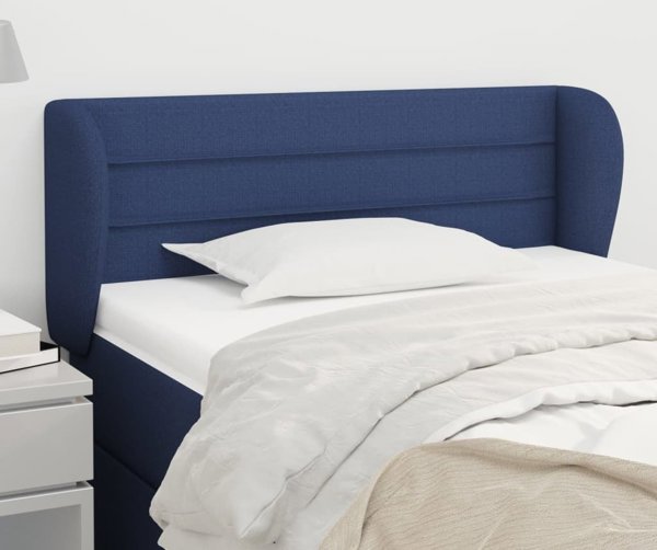 vidaXL Ζαγλόουεκ uszak, μπλε, 83x23x78/88 εκ, ύφασμα