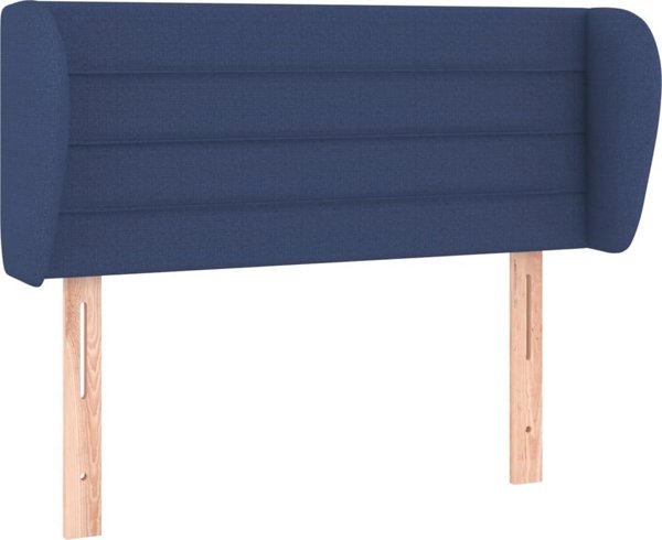 vidaXL Ζαγλόουεκ uszak, μπλε, 83x23x78/88 εκ, ύφασμα