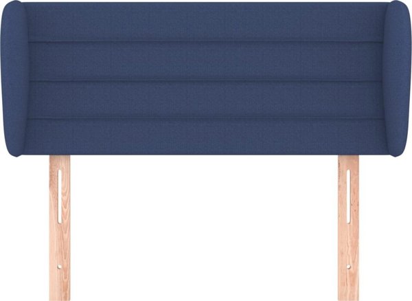 vidaXL Ζαγλόουεκ uszak, μπλε, 83x23x78/88 εκ, ύφασμα