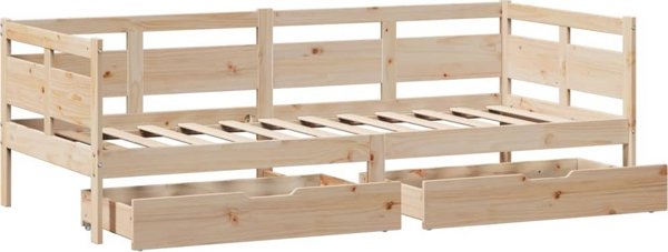vidaXL Imerisio Krevati me Syrtaria 80x200 cm Oksia Xylo Peukou