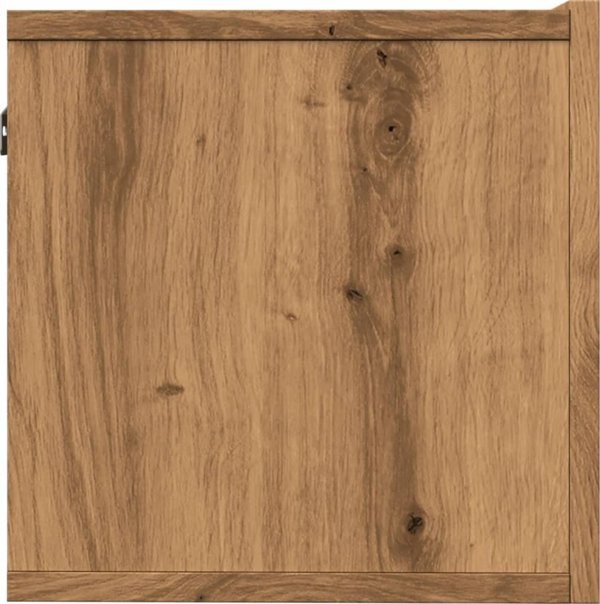 vidaXL Επιτοίχιες Ντουλάπες TV, 2 τεμ., Δρυς Artisan, 100x30x30 εκ.