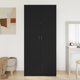 vidaXL Ντουλάπα Ρουχισμού 90x52x200 cm από Ξύλο Μηχανικής, Μαύρη Δρυς