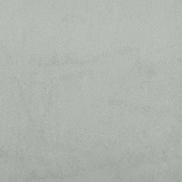 vidaXL Πάγκος, Ανοιχτό Γκρι, 108x79x79 cm, Επενδεδυμένος με Βελούδο