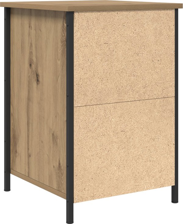 Νυχτερινός πάγκος από χειροποίητη δρυ 40x42x60 εκ
