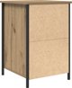 Νυχτερινός πάγκος από χειροποίητη δρυ 40x42x60 εκ