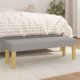 vidaXL Παγκάκι, Ανοιχτό Γκρι, 100x30x30 εκ., Υφασμάτινη Επένδυση