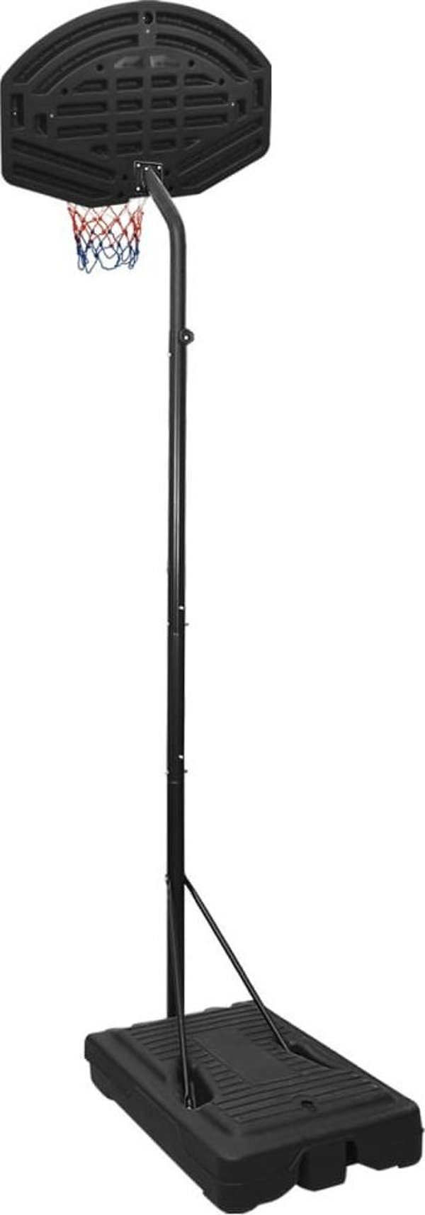 vidaXL Στήριγμα μπάσκετ, μαύρο, 282-352 cm, πολυαιθυλένιο