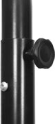 vidaXL Στήριγμα μπάσκετ, μαύρο, 282-352 cm, πολυαιθυλένιο