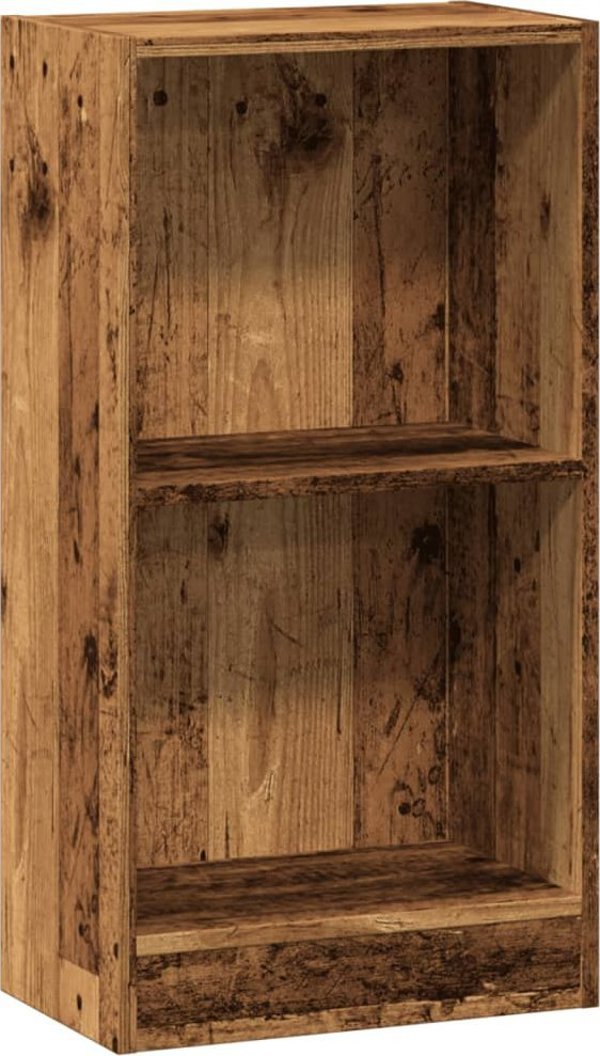vidaXL Regal, stare drewno, 40x24x76 cm, material drzewopochodny