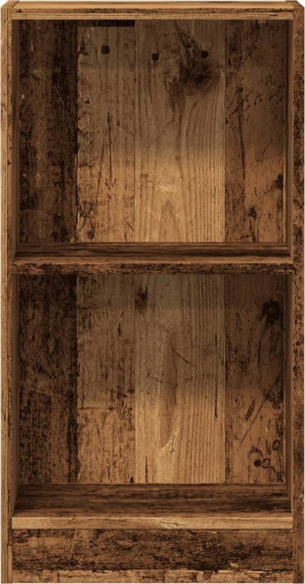 vidaXL Regal, stare drewno, 40x24x76 cm, material drzewopochodny