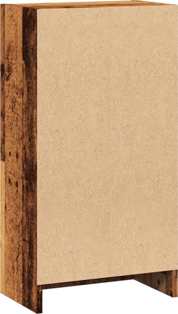 vidaXL Regal, stare drewno, 40x24x76 cm, material drzewopochodny