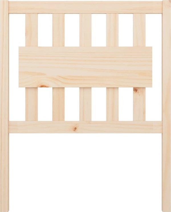 vidaXL Βάση κεφαλιού κρεβατιού, 80,5x4x100 cm, από οξυά ξύλο