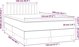 vidaXL Λουτζκο κοντινενταλ με στρωμα, μαυρο, 120x200 εκ.
