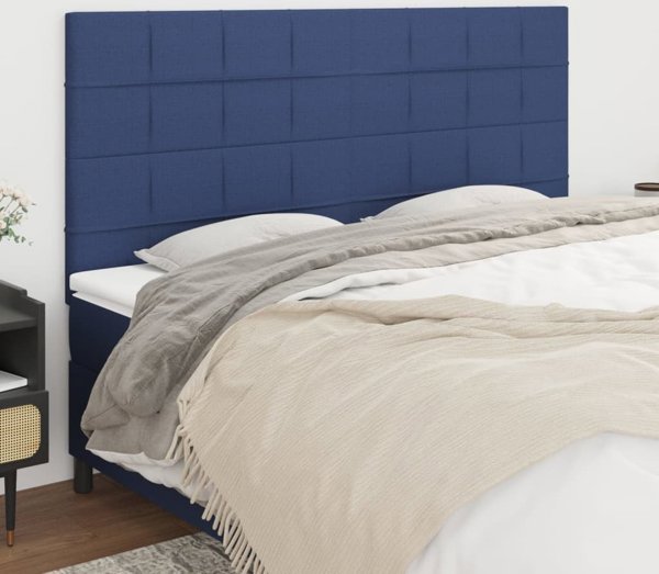 vidaXL Zaglothki do lozka, 4 szt., mple, 100x5x78/88 cm, tkanina