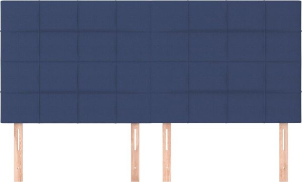 vidaXL Zaglothki do lozka, 4 szt., mple, 100x5x78/88 cm, tkanina