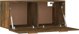 vidaXL Ντουλάπι τοίχου, καπνιστή δρυς, 80x35x36,5 cm