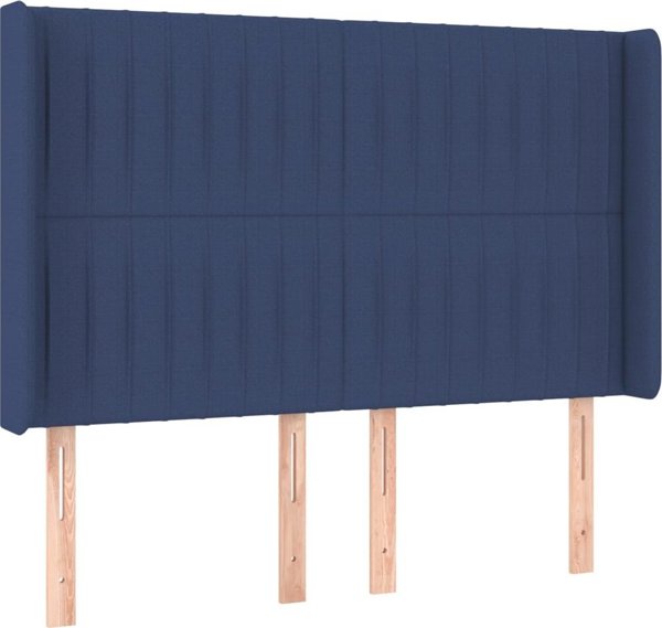 vidaXL Ζαγκλόν uszak, μπλε, 147x16x118/128 cm, ύφασμα