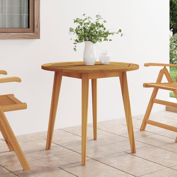 vidaXL Τραπέζι κήπου 85x75 εκ., μασίφ ξύλο ακασίας