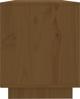 vidaXL Έπιπλο TV, χρώμα μπεζ καφέ, 110,5x35x44 εκ., μασίφ πεύκο