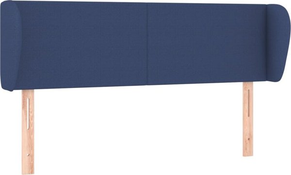 vidaXL Κεφαλάρι uszak, μπλε, 147x23x78/88 cm, ύφασμα