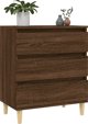 vidaXL Κομότα καφέ βελανιδιά 60x35x70 cm από ξύλινο υλικό