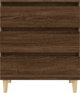 vidaXL Κομότα καφέ βελανιδιά 60x35x70 cm από ξύλινο υλικό