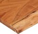 vidaXL Επιτοίχια ράφι 70x20x2,5 εκ., ξύλο ακάνθας, φυσική ακμή