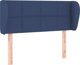 vidaXL Κεφαλάρι τύπου uszak μπλε υφασμάτινο 83x23x78/88 εκ