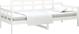 vidaXL Lozko dzienne biale lite drewno sosnowe 90x200 cm