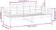 vidaXL Lozko dzienne biale lite drewno sosnowe 90x200 cm