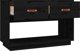 vidaXL vidaXL Szafka pod TV, czarna, 90x40x60 cm, lite drewno sosnowe