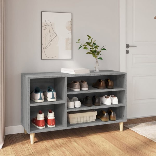 vidaXL Ντουλάπα για Παπούτσια Sonoma Grey Oak, 102x36x60 εκ.