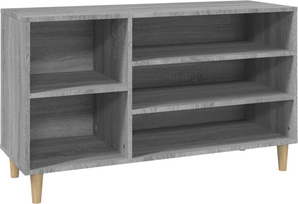 vidaXL Ντουλάπα για Παπούτσια Sonoma Grey Oak, 102x36x60 εκ.