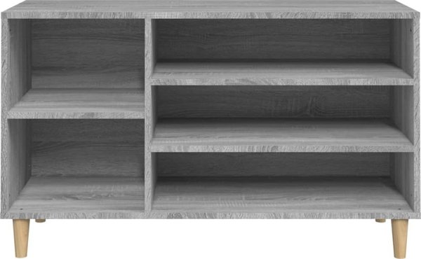 vidaXL Ντουλάπα για Παπούτσια Sonoma Grey Oak, 102x36x60 εκ.