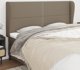 vidaXL Προσκέφαλο uszak, ταμπά, 203x23x118/128 εκ., ύφασμα