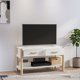 vidaXL Szafka pod TV, biala, 82x38x45 cm