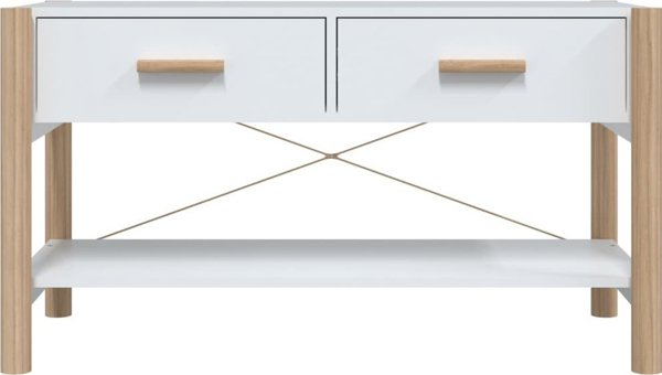 vidaXL Szafka pod TV, biala, 82x38x45 cm