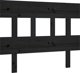 VidaXL Κεφαλάρι κρεβατιού, μαύρο, 78,5x3x81 εκ, συμπαγές ξύλο πεύκου