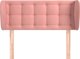 vidaXL κεφαλάρι uszak 83x23x78/88 cm, ακαταμαβή ροζ