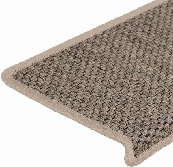vidaXL Αυτοκόλλητα Πατήματα Σκάλας, Όψη Σιζάλ, 65x21x4 εκ., 30τμχ.