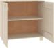 vidaXL Regal, miodowy braz, 85x35x80 cm, lite drewno sosnowe